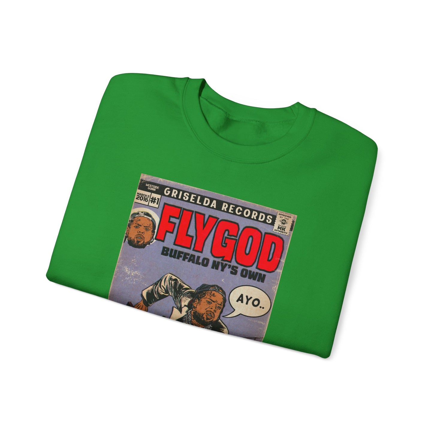 Flygod - Unisex Heavy Blend™ Crewneck Sweatshirt
