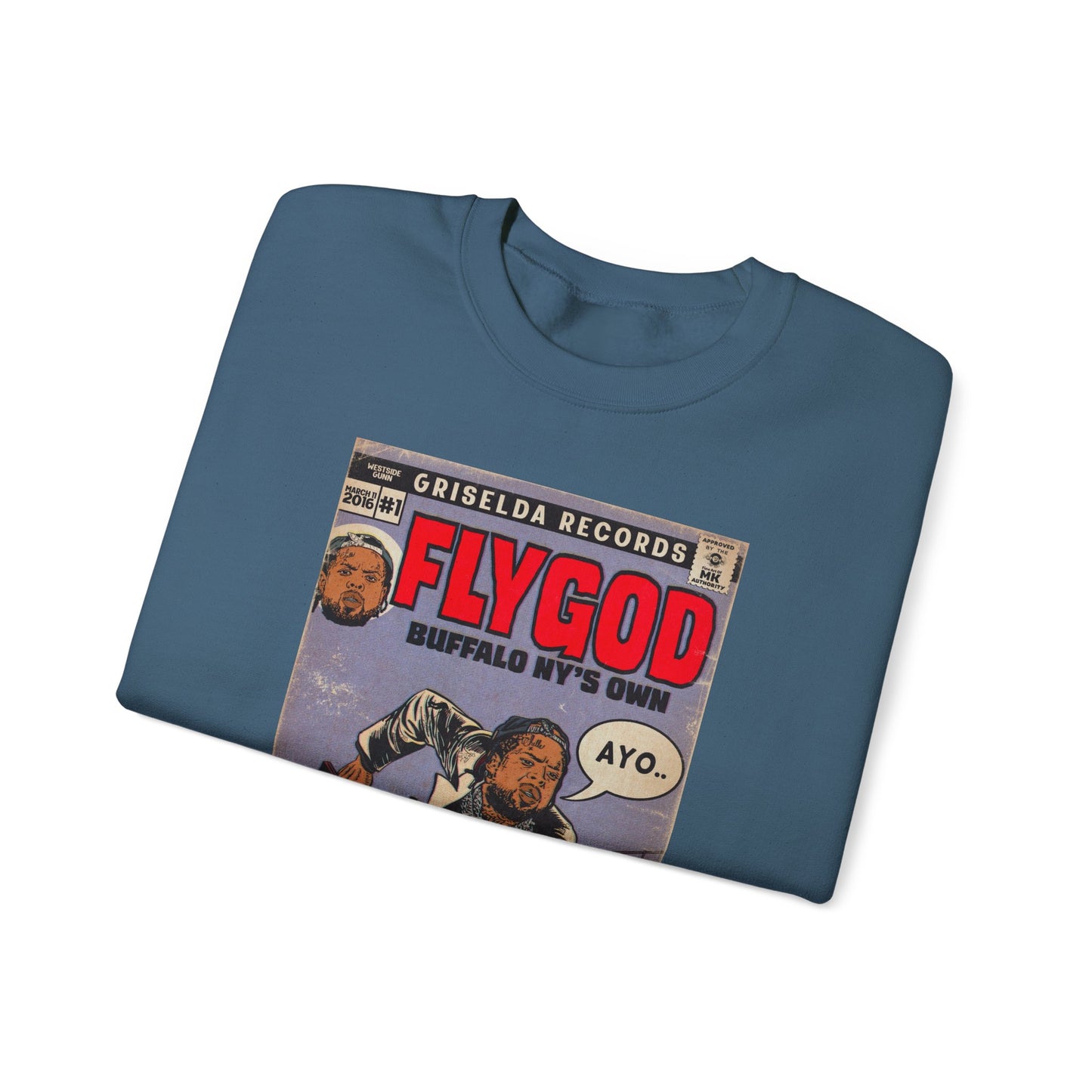 Flygod - Unisex Heavy Blend™ Crewneck Sweatshirt