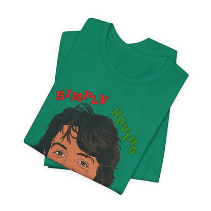 Paul McCartney - Wonderful Christmastime - Unisex Jersey Short Sleeve Tee