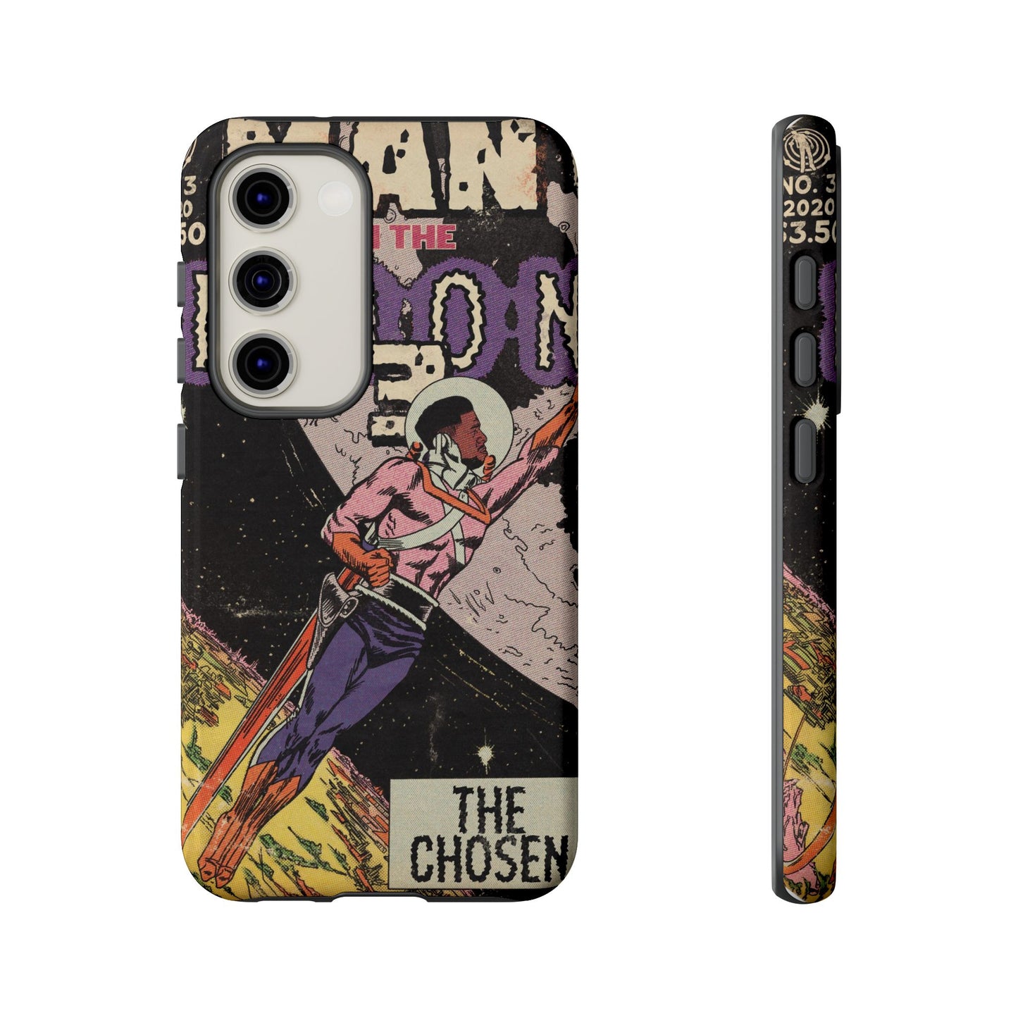 Man on the Moon 3 - Tough Phone Cases
