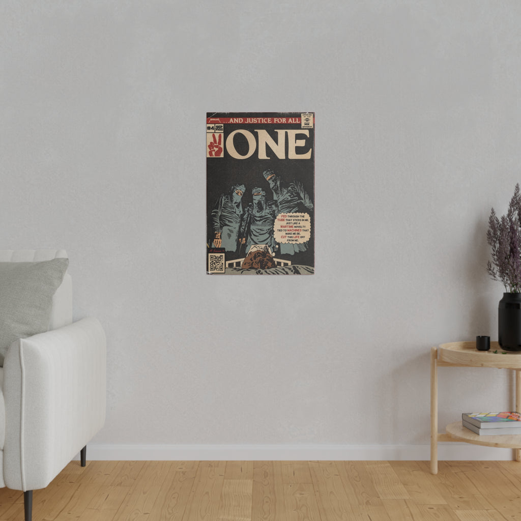 One - Matte Canvas, Stretched, 0.75"