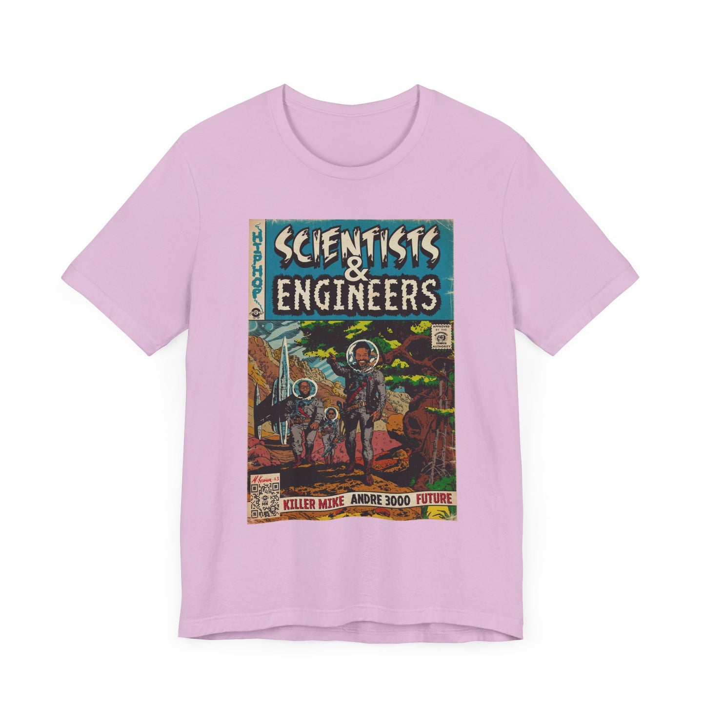 Killer Mike, Andre 3000, Future - Scientists & Engineers -Unisex Jersey Short Sleeve Tee