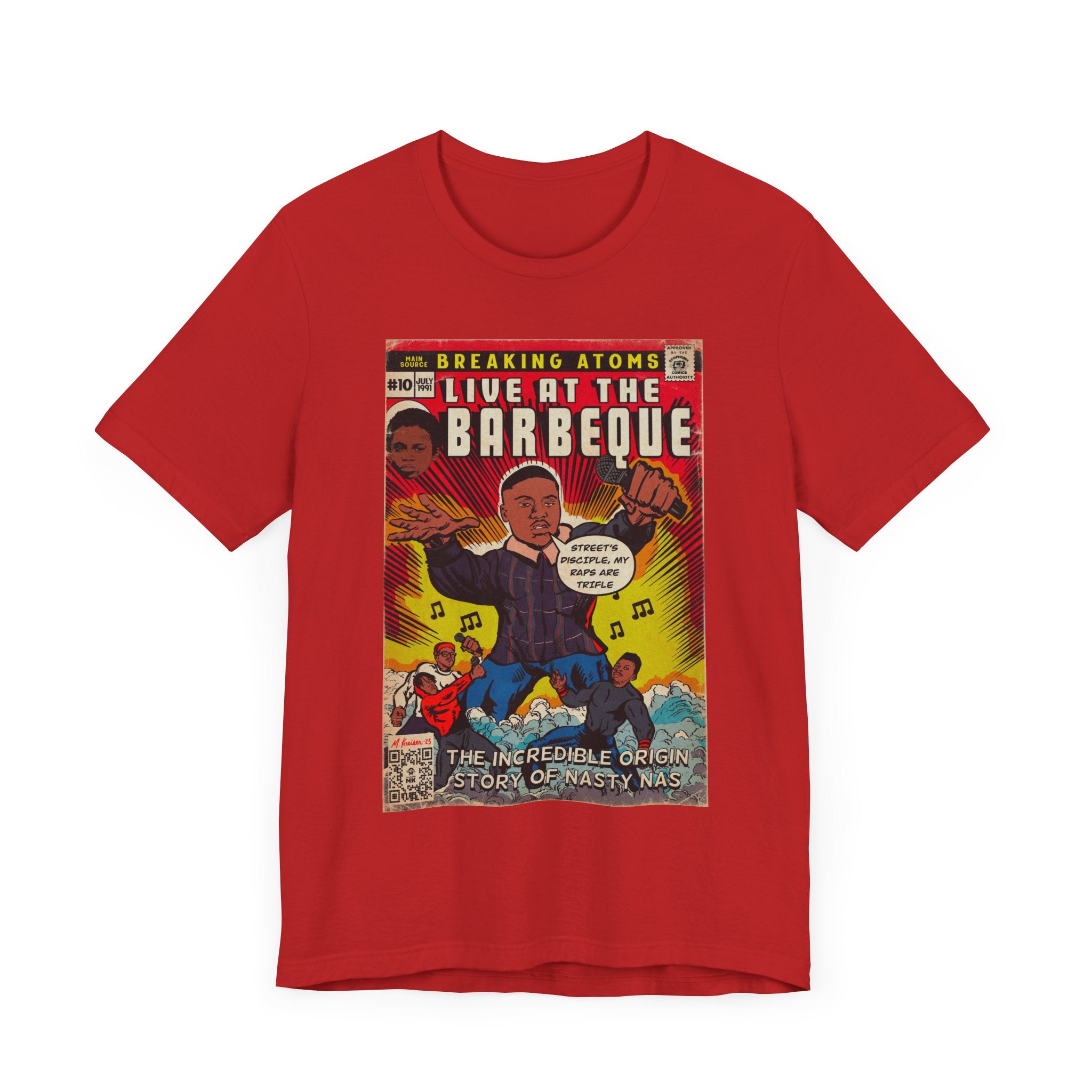 Live at the Barbeque - Unisex Jersey Short Sleeve Tee
