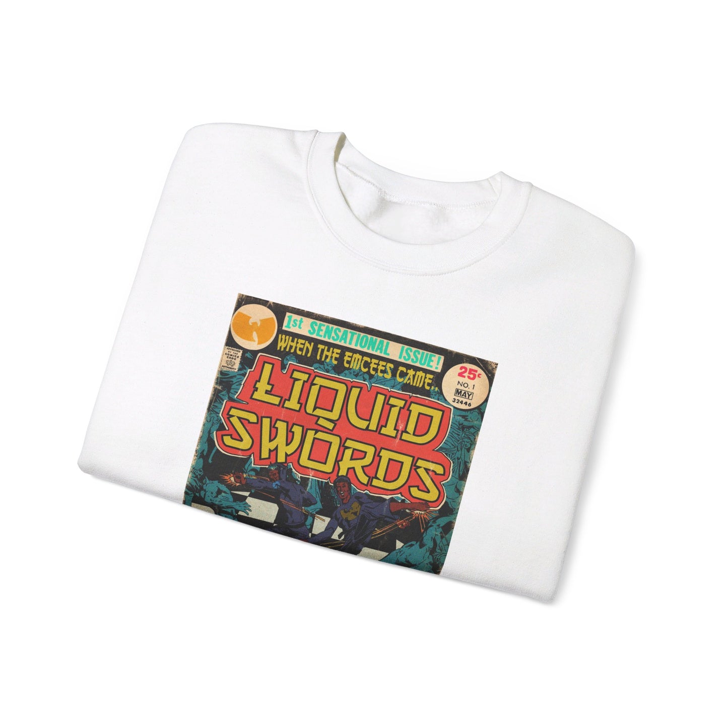 GZA/Genius - Liquid Swords - Unisex Heavy Blend™ Crewneck Sweatshirt