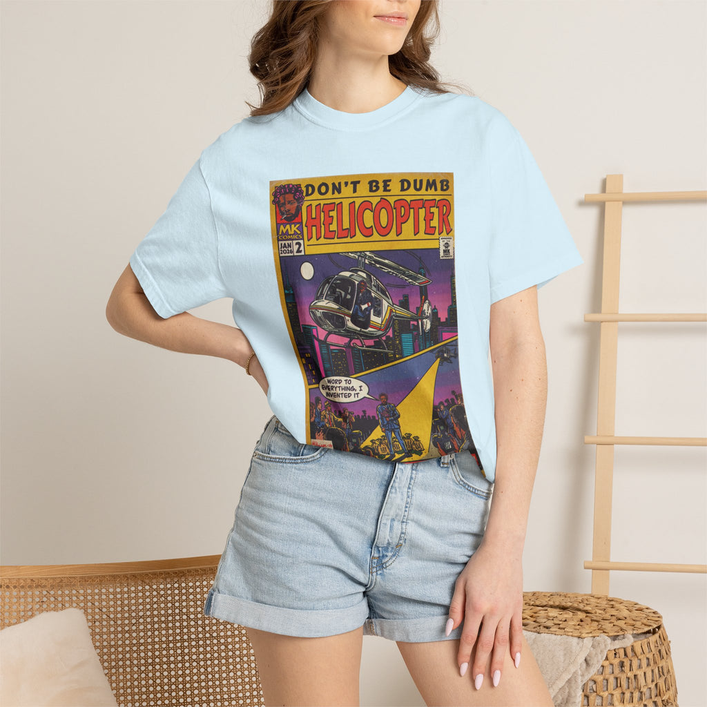 Helicopter - Unisex Comfort Colors T-shirt