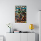 Scientists & Engineers - Matte Canvas, Stretched, 0.75"