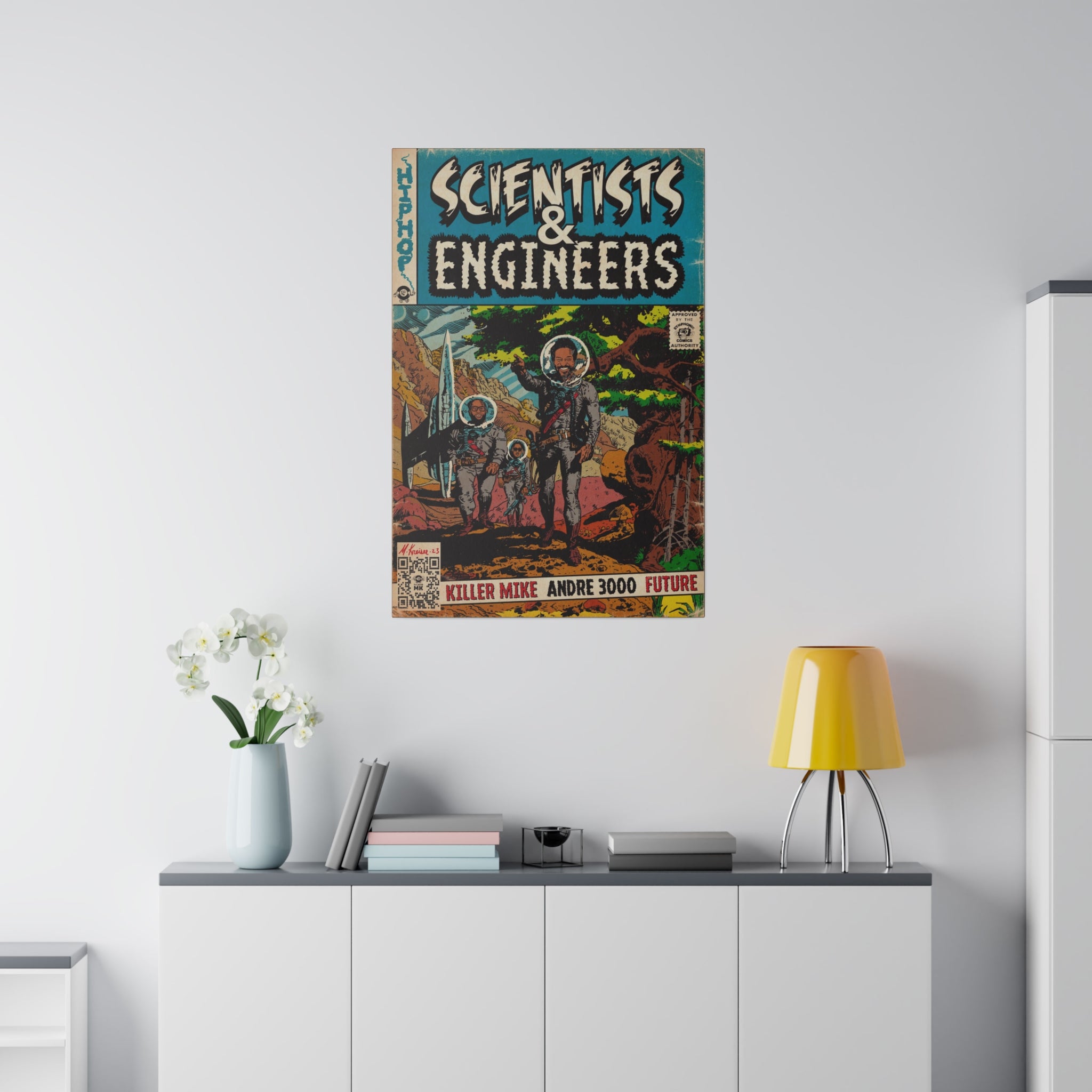 Scientists & Engineers - Matte Canvas, Stretched, 0.75"