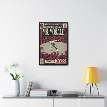 Kendrick Lamar - Mr. Morale & The Big Steppers - Gallery Canvas Wraps, Vertical Frame