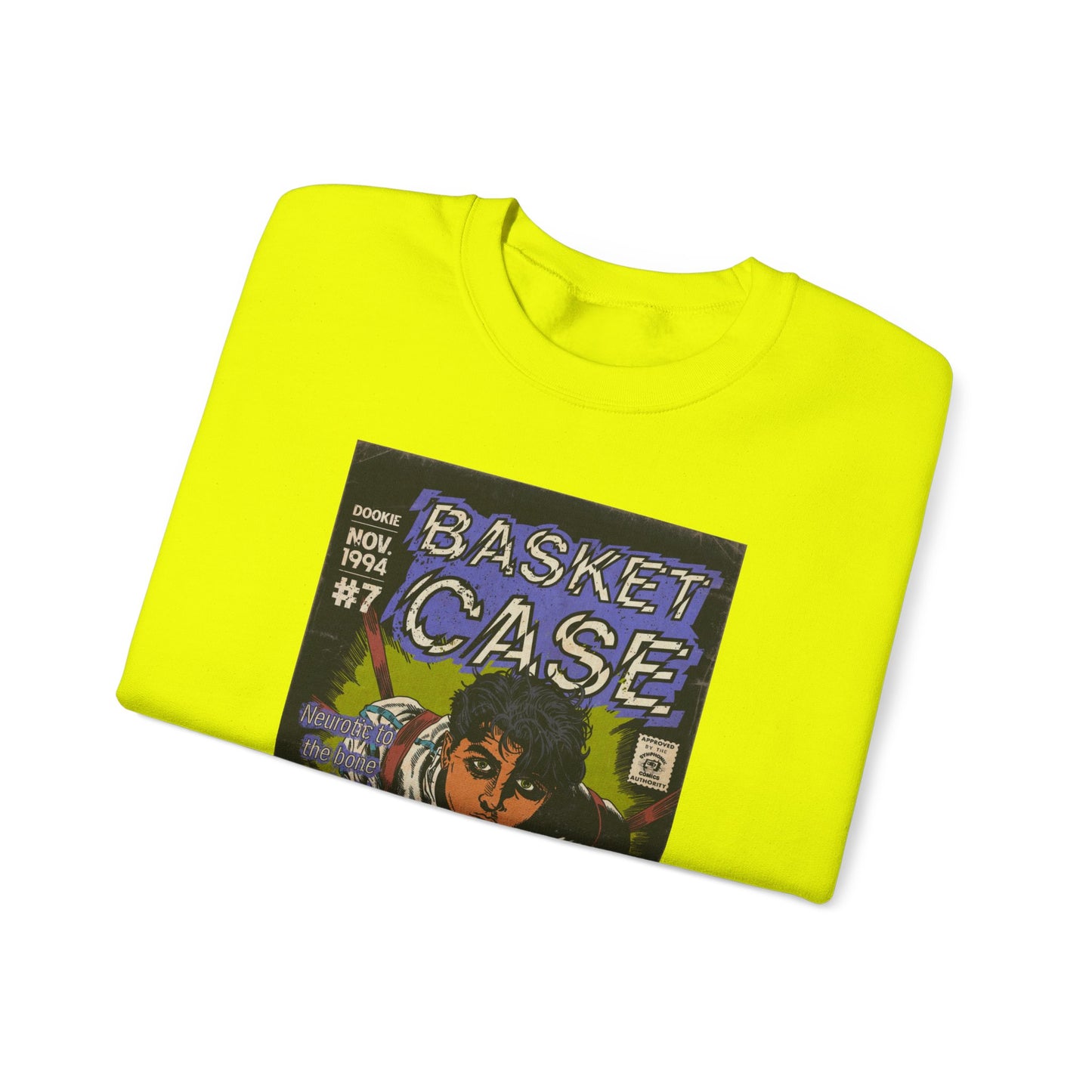 Green Day - Basket Case - Unisex Heavy Blend™ Crewneck Sweatshirt