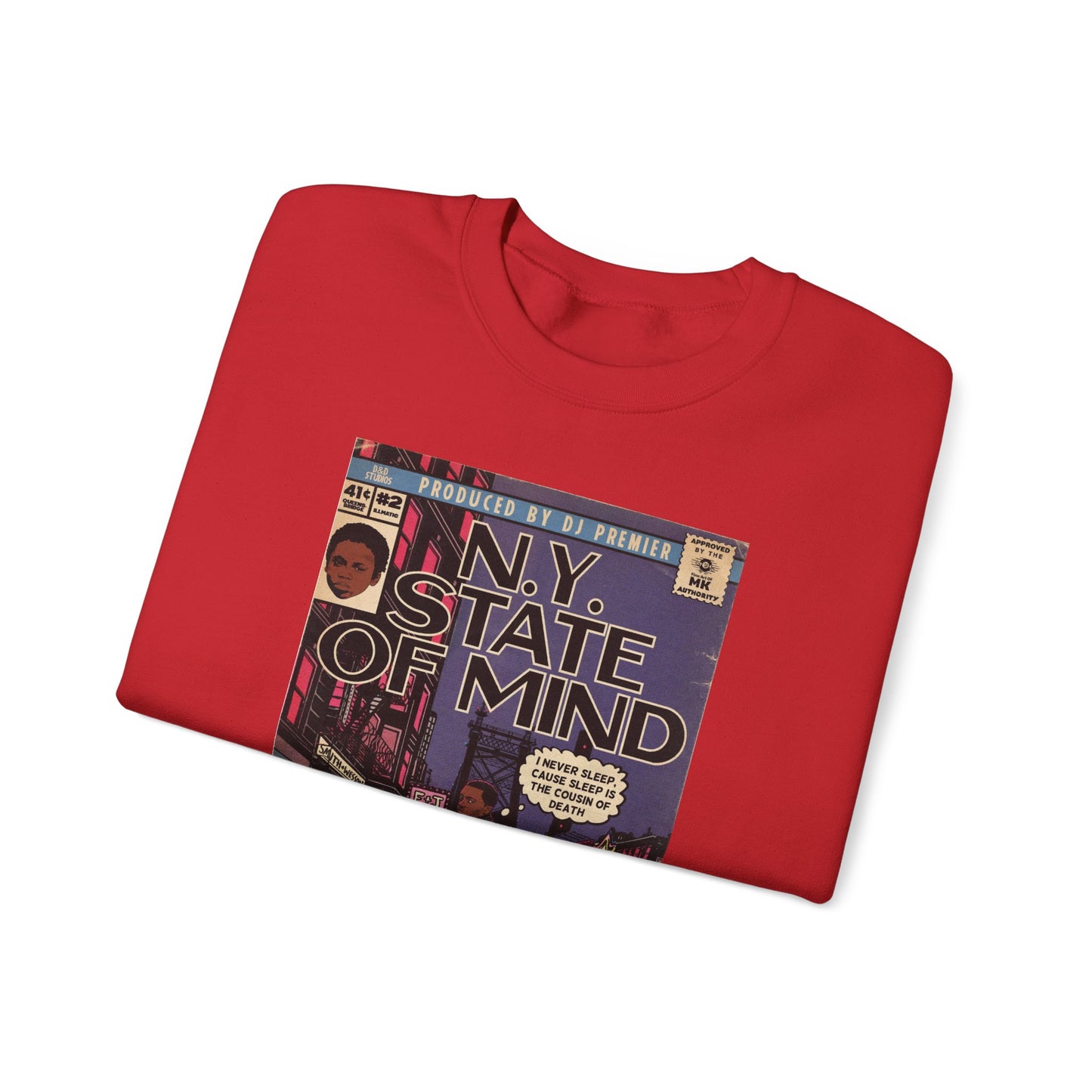 Nas - NY State of Mind - Unisex Heavy Blend™ Crewneck Sweatshirt