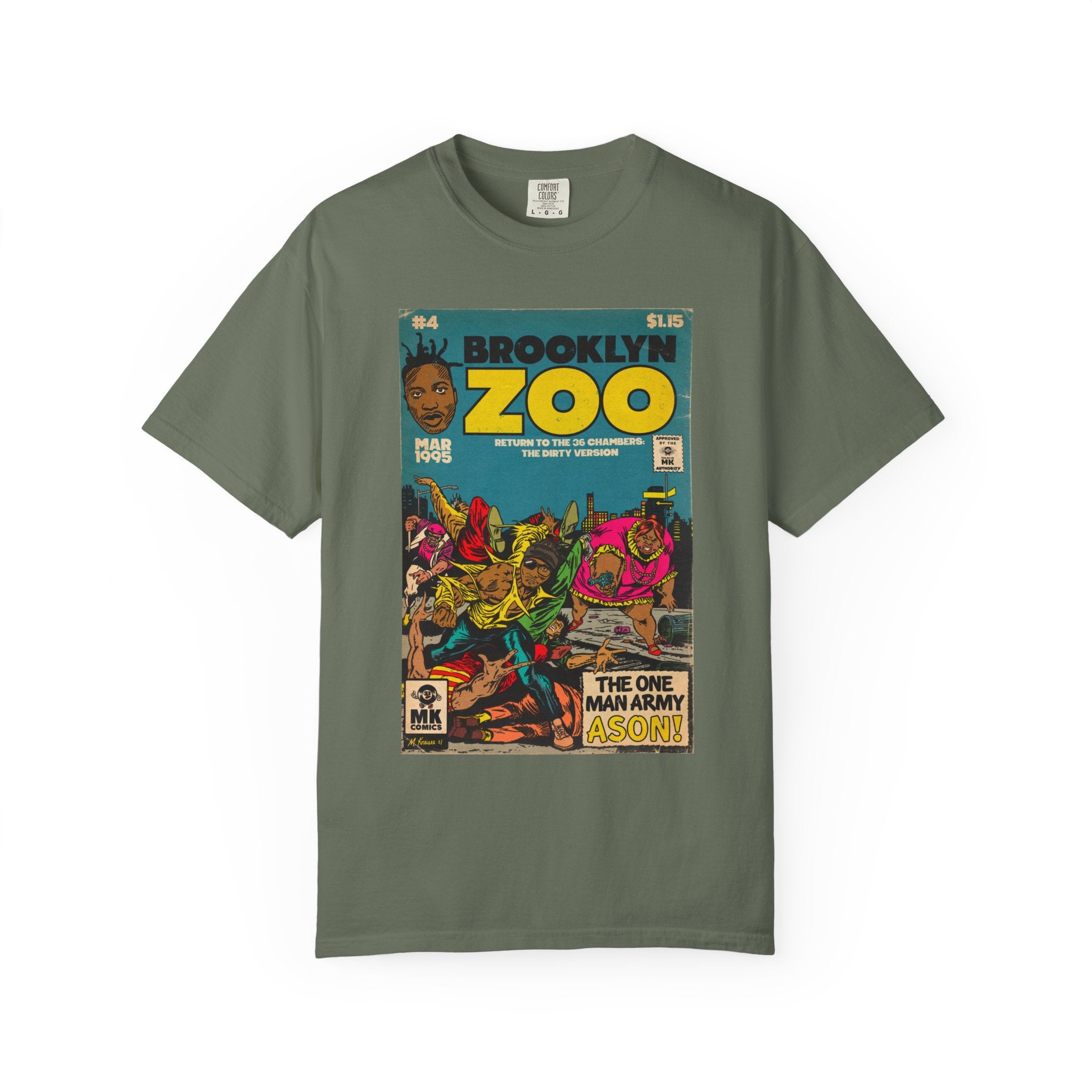 Brooklyn Zoo - Unisex Comfort Colors T-shirt
