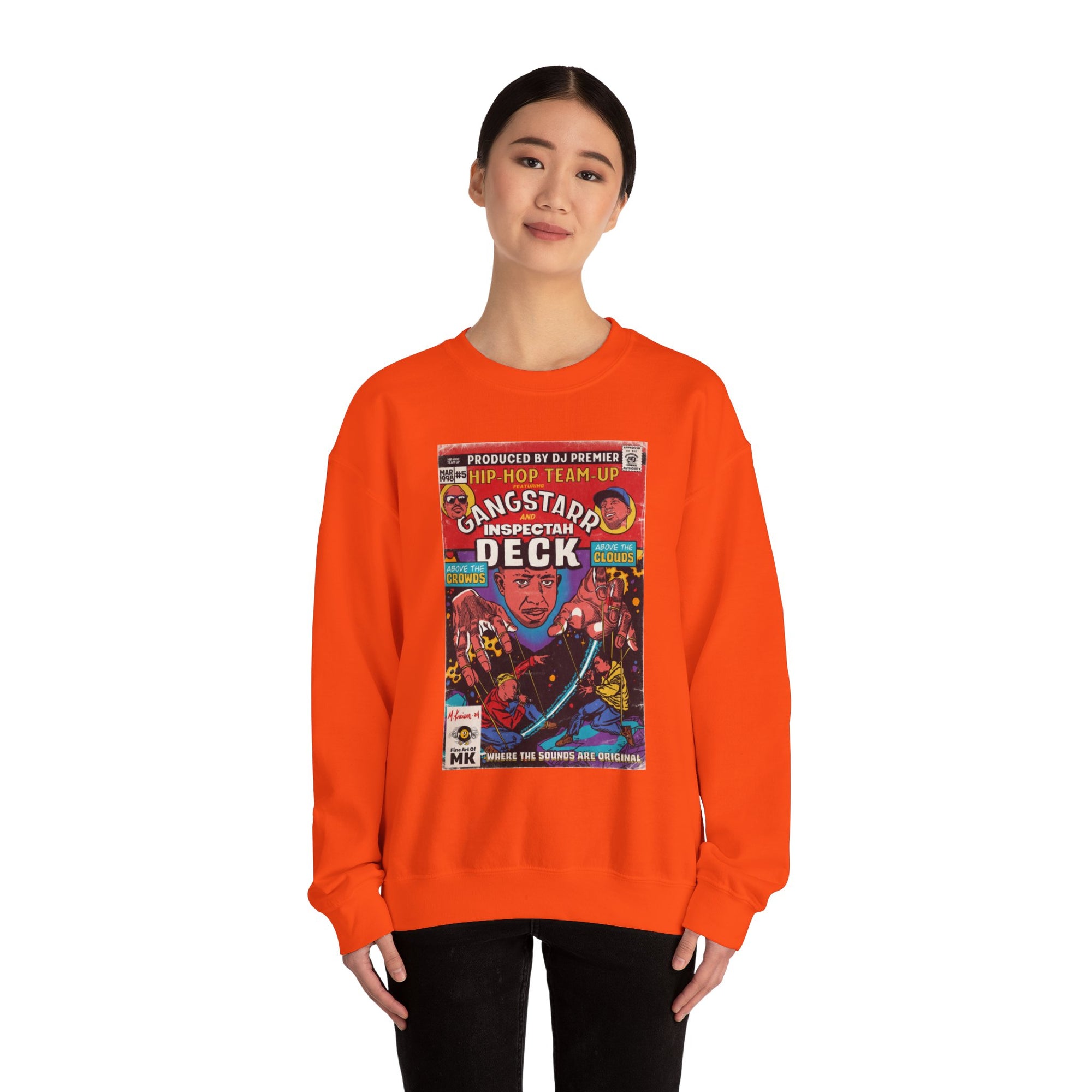 Above The Clouds - Unisex Heavy Blend™ Crewneck Sweatshirt