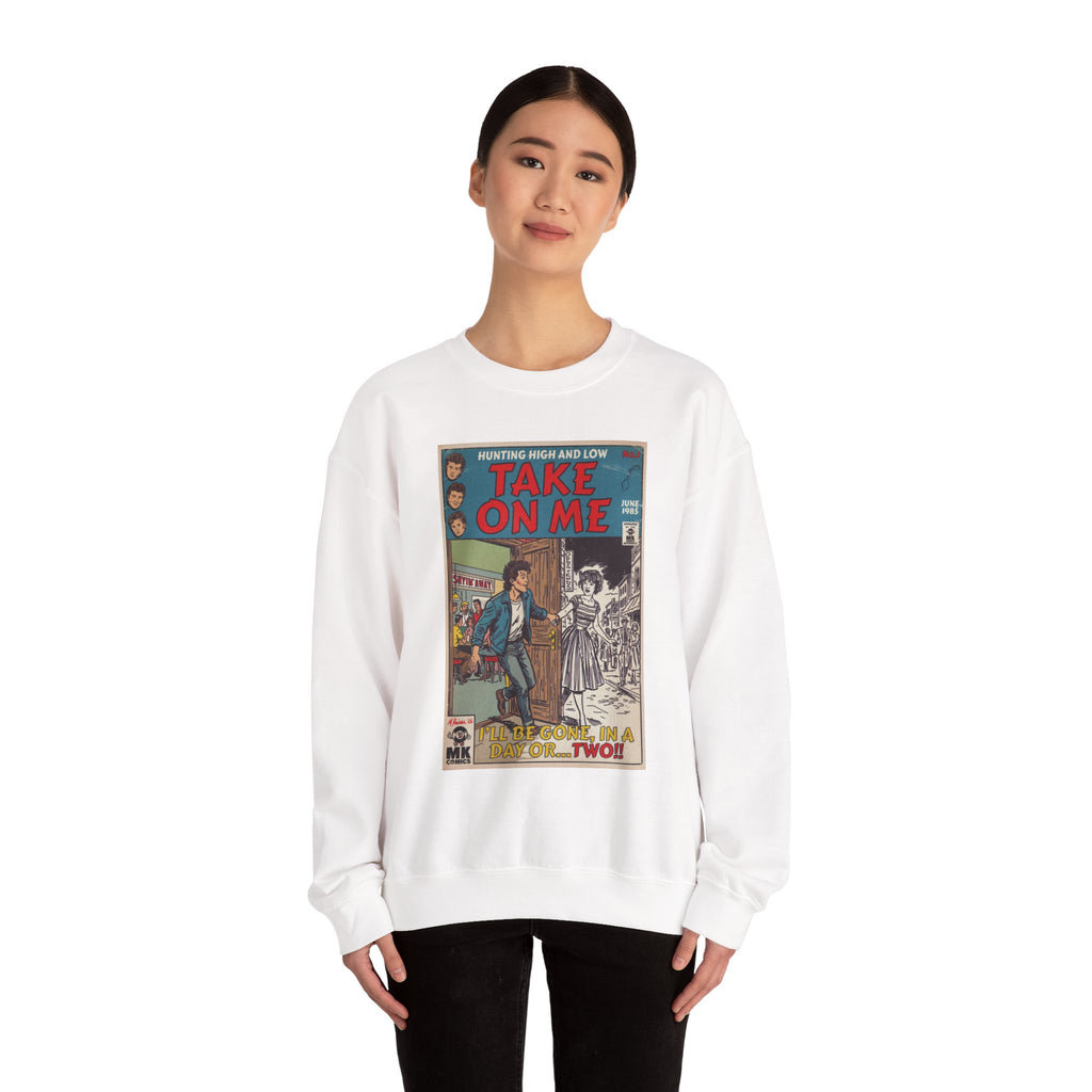 Take On Me - Unisex Heavy Blend™ Crewneck Sweatshirt