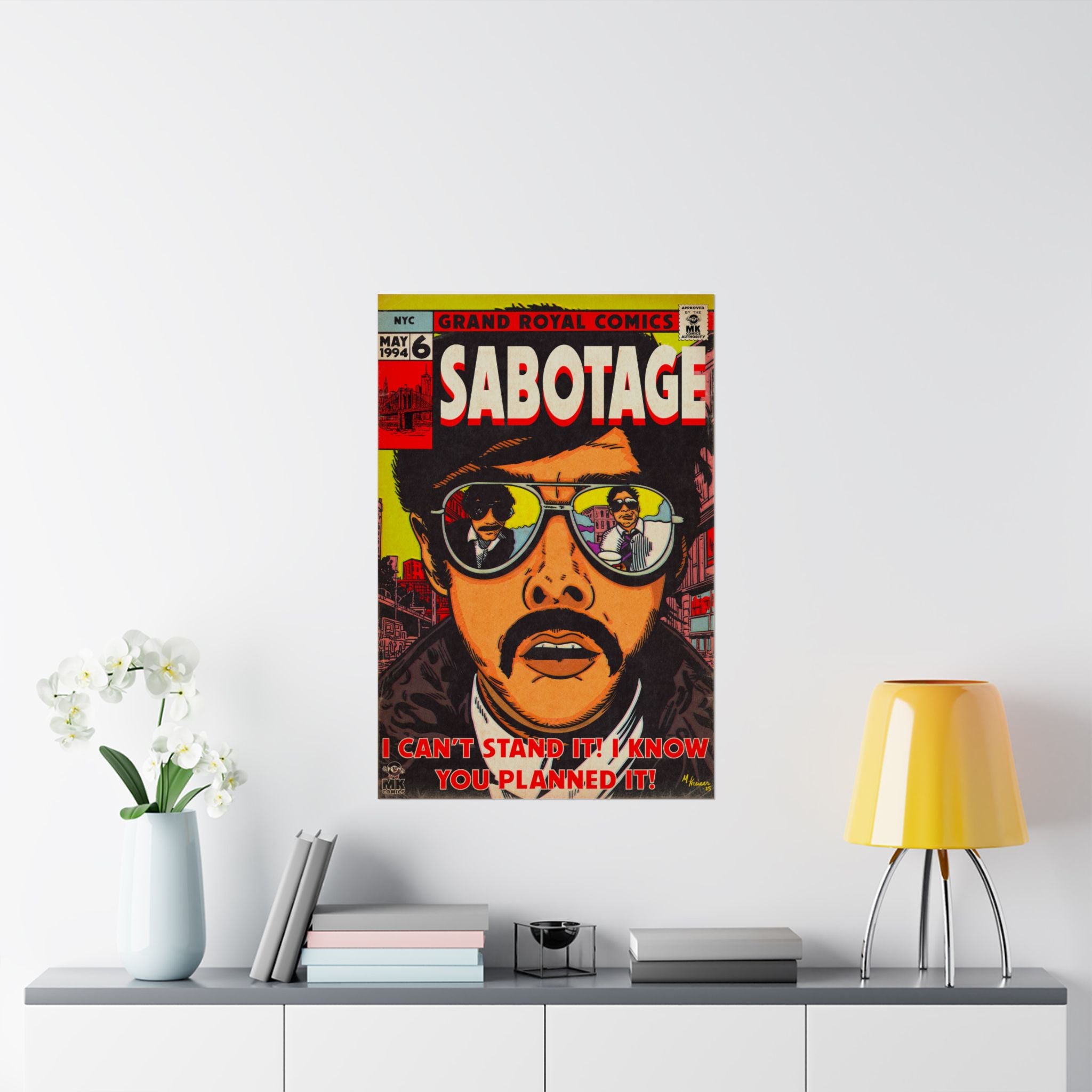 Sabotage - Matte Vertical Posters