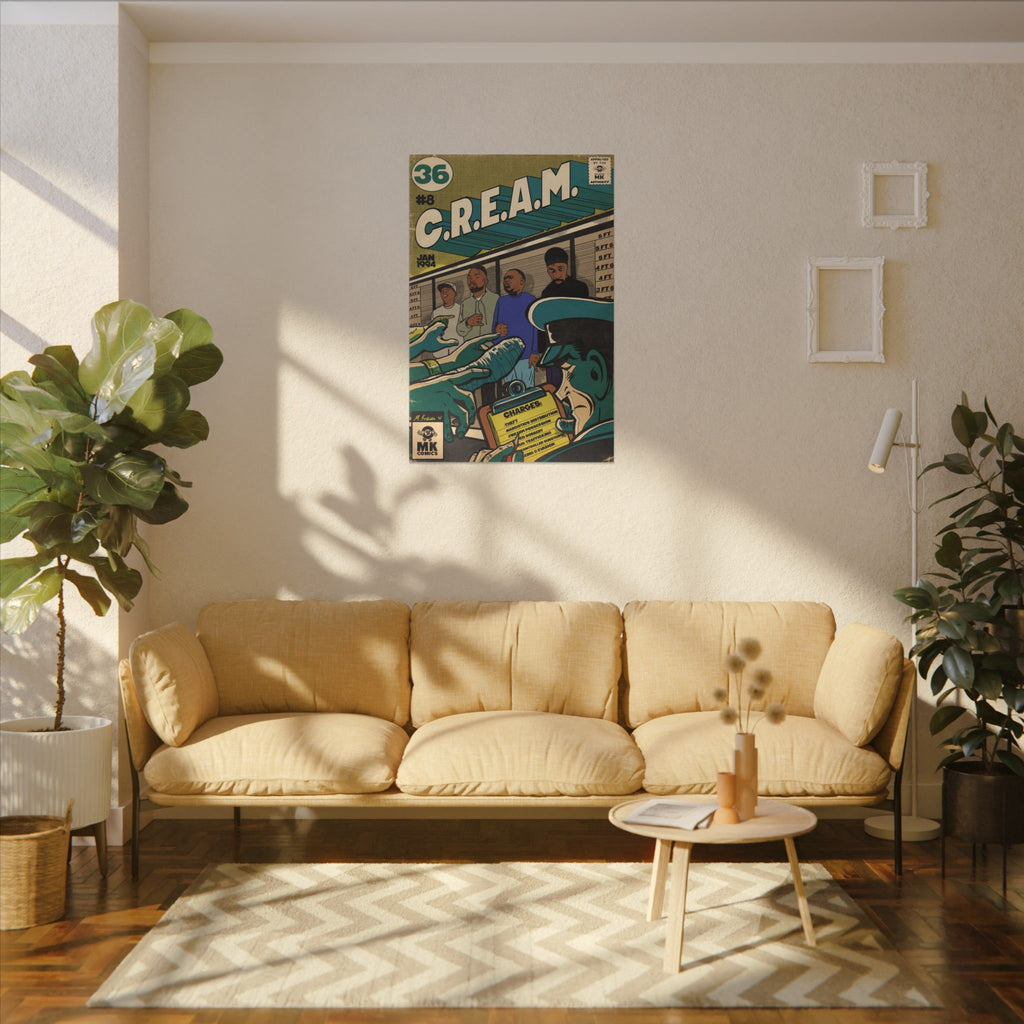 C.R.E.A.M - Matte Canvas, Stretched, 0.75" (Multi-Size)