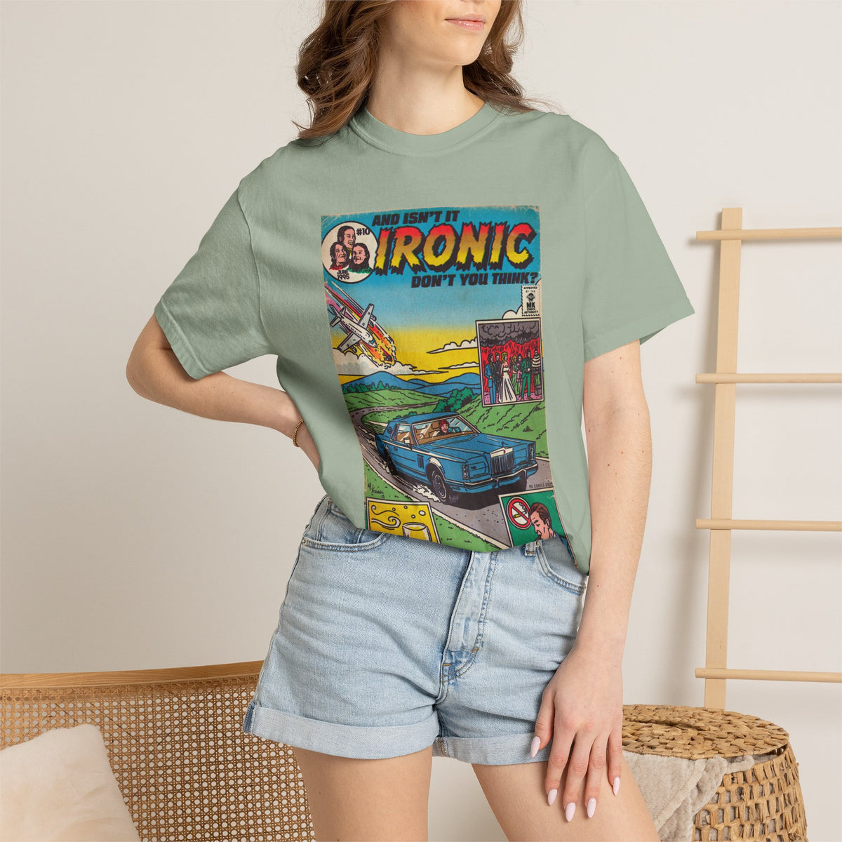Ironic – Unisex Comfort Colors T-Shirt
