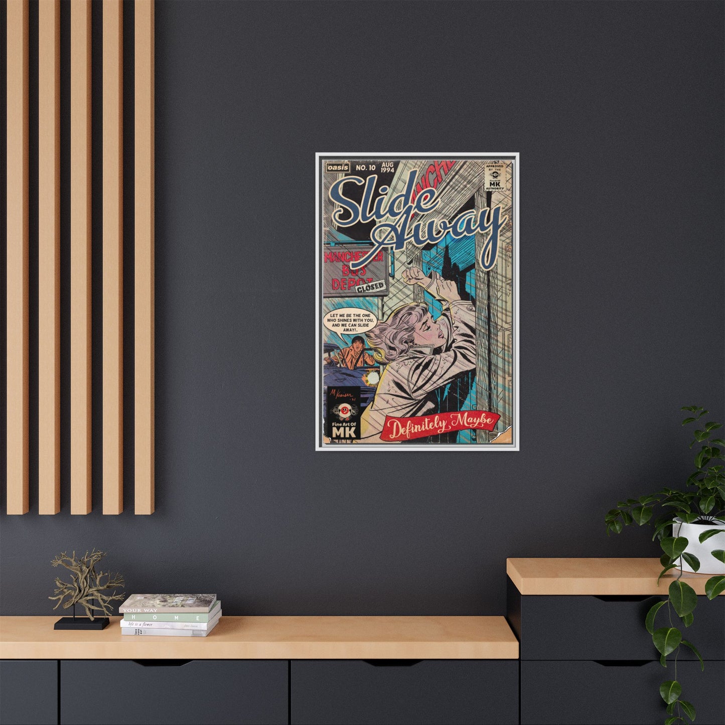 Oasis - Slide Away - Gallery Canvas Wraps, Vertical Frame