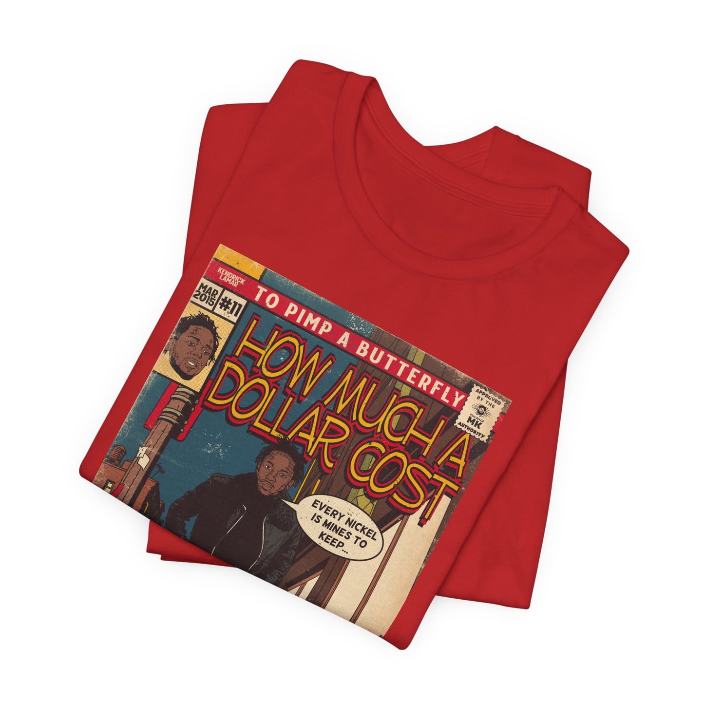 Kendrick Lamar - How Much A Dollar Cost - Unisex Jersey Short Sleeve Tee