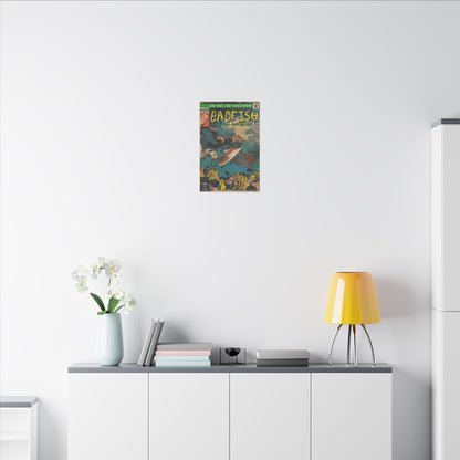 Badfish - Matte Canvas, Stretched, 0.75"