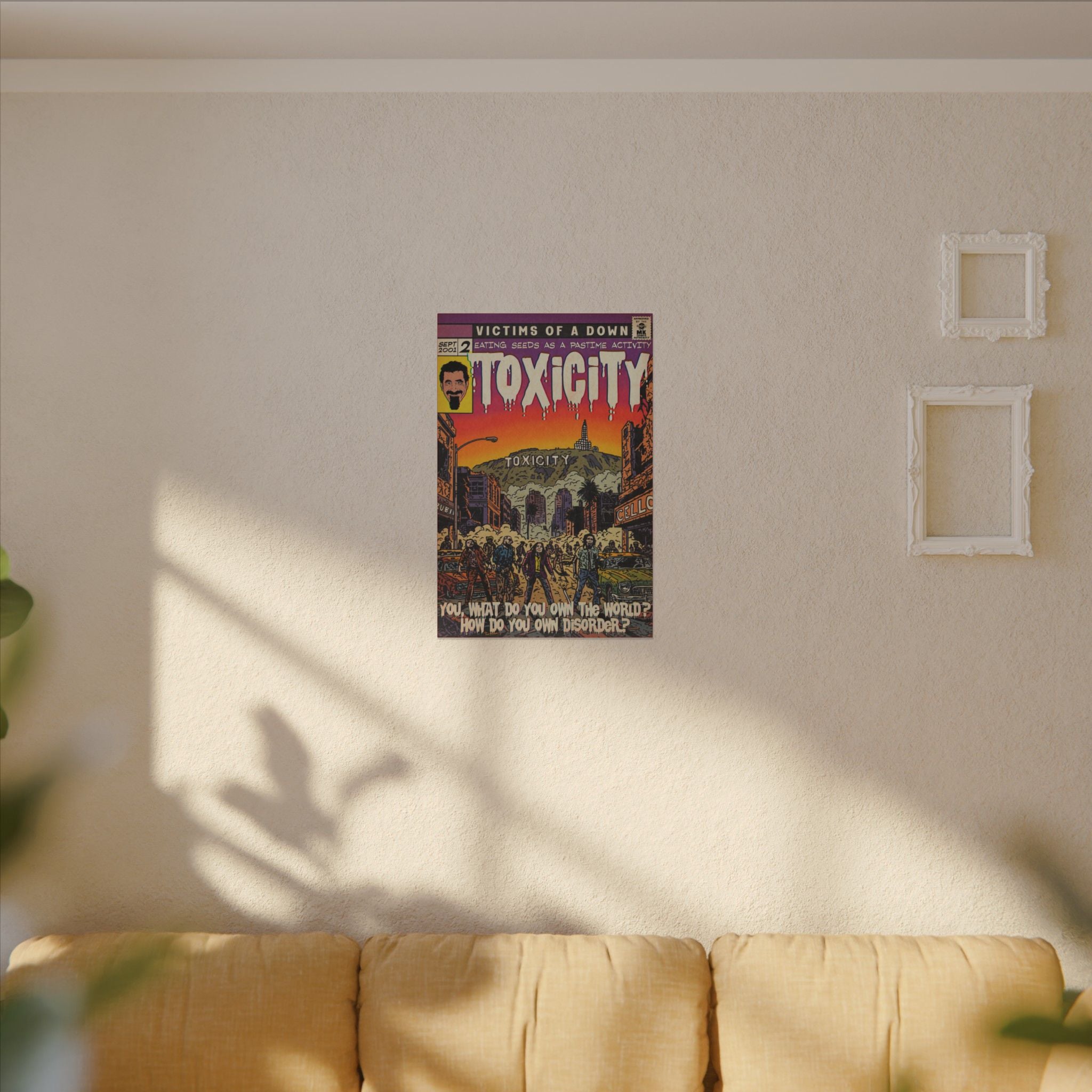Toxicity - Matte Canvas, Stretched, 0.75" (Multi-Size)