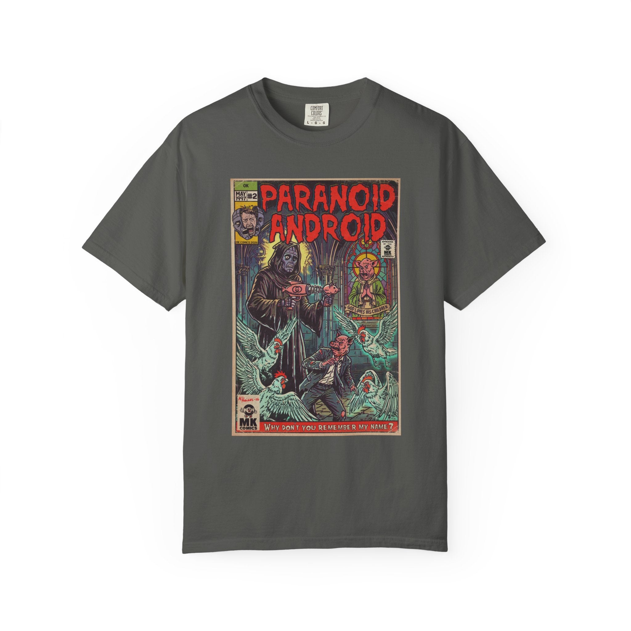 Paranoid Android - Unisex Comfort Colors T-shirt