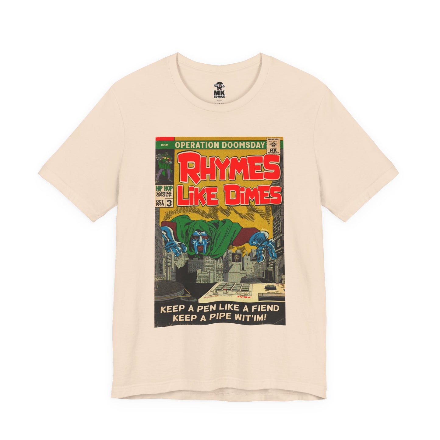 Rhymes Like Dimes - Unisex Jersey Short Sleeve Tee