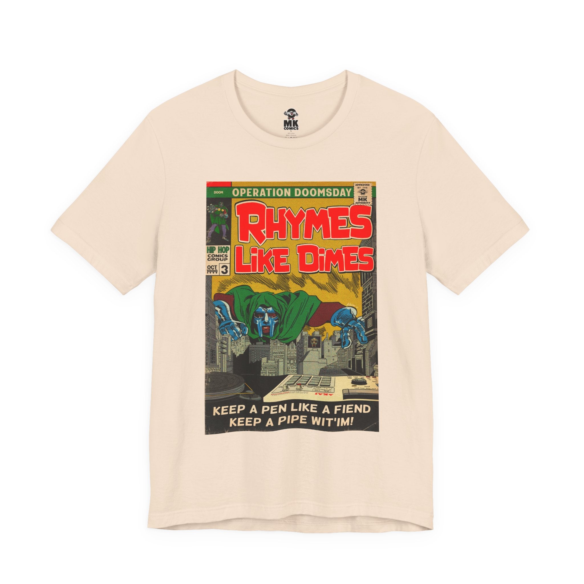 Rhymes Like Dimes - Unisex Jersey Short Sleeve Tee