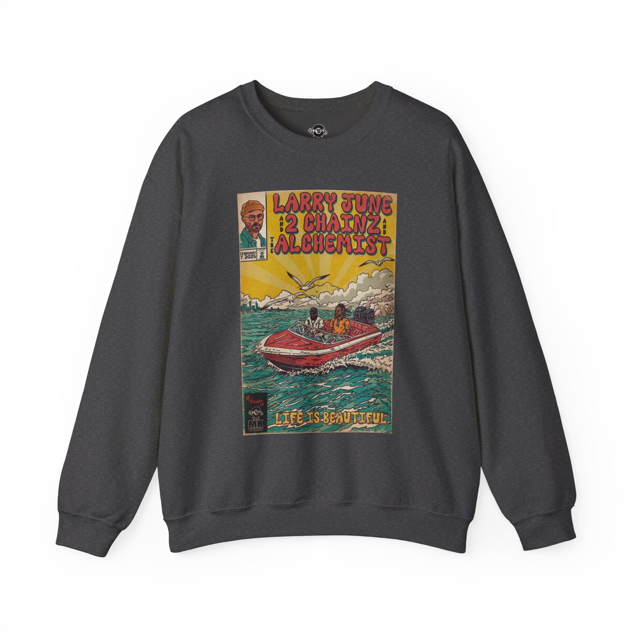 Life is Beautiful - Unisex Heavy Blend™ Crewneck Sweatshirt