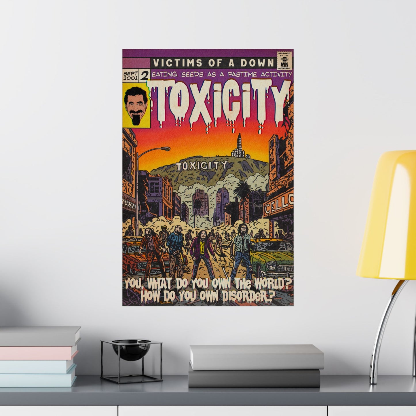 Toxicity - Matte Vertical Posters