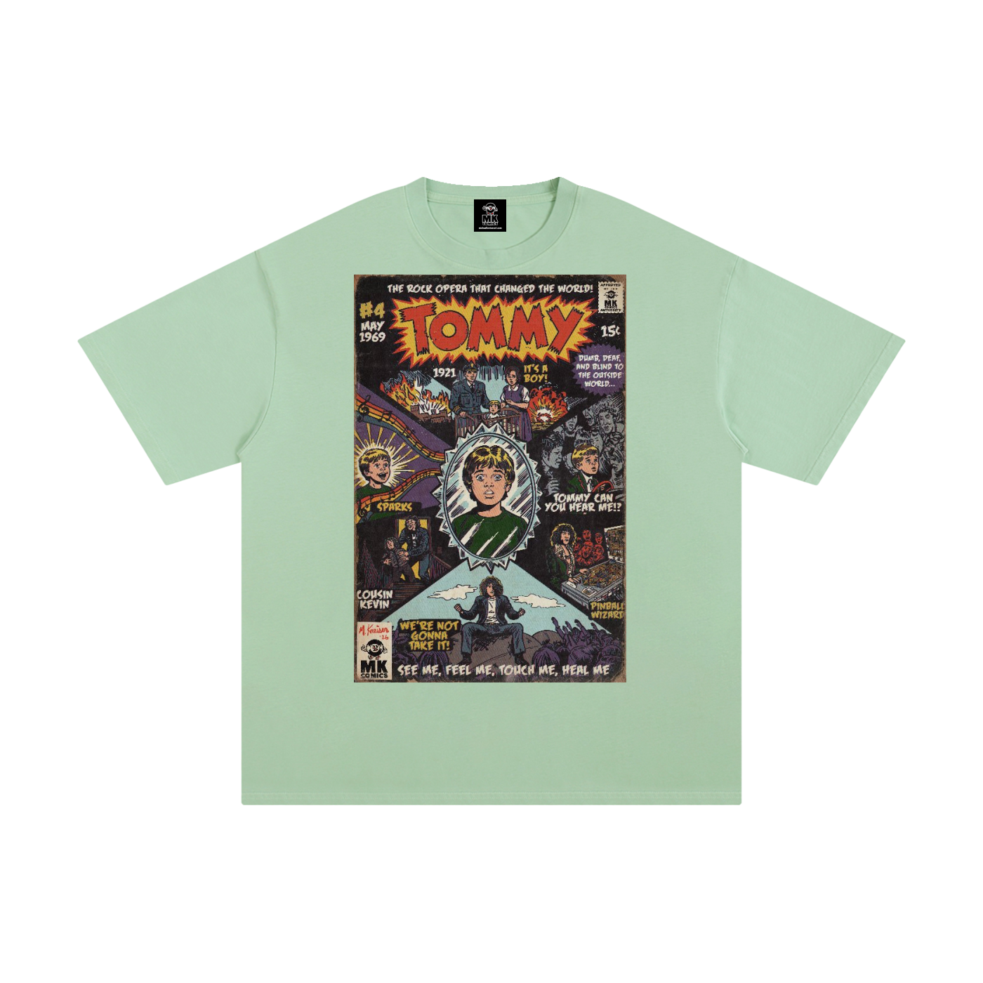 Tommy - Unisex Pure Cotton T-Shirt