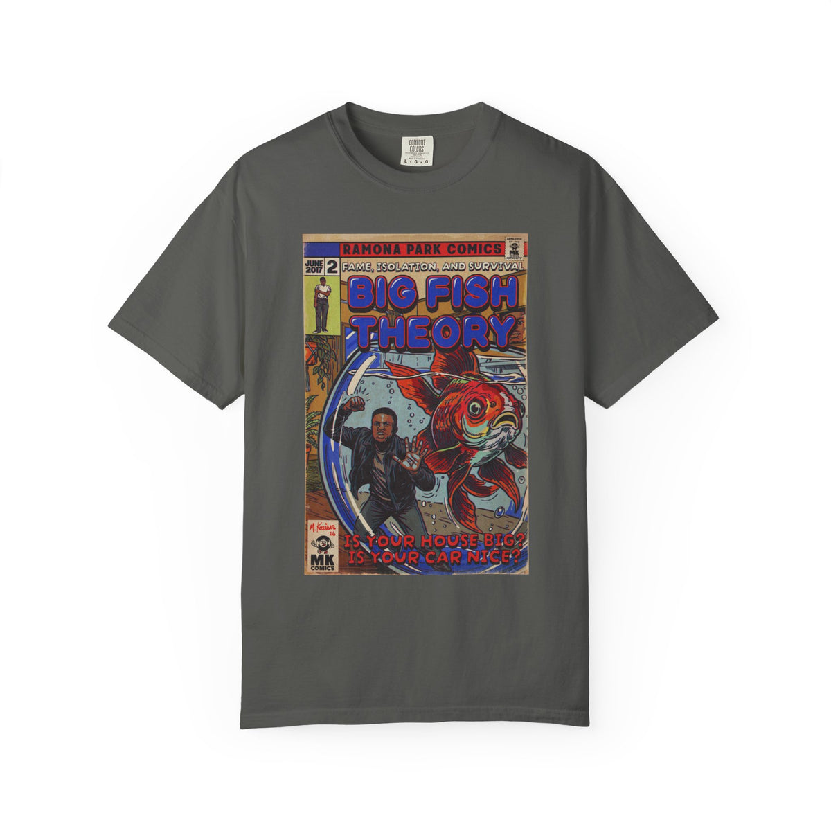 Big Fish Theory - Unisex Garment-Dyed T-shirt