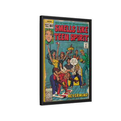 Nirvana - Smells Like Teen Spirit -  Gallery Canvas Wraps, Vertical Frame