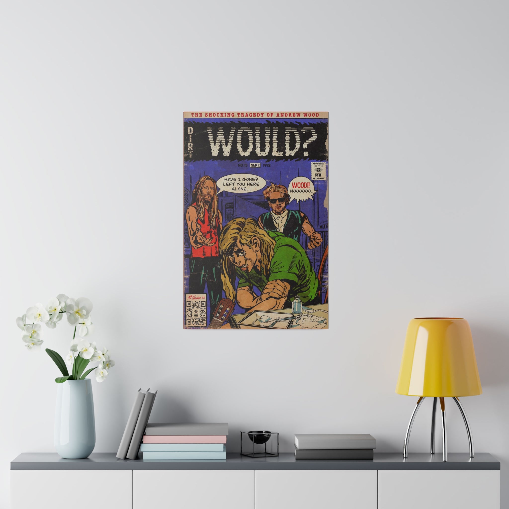 Would? - Matte Canvas, Stretched, 0.75"