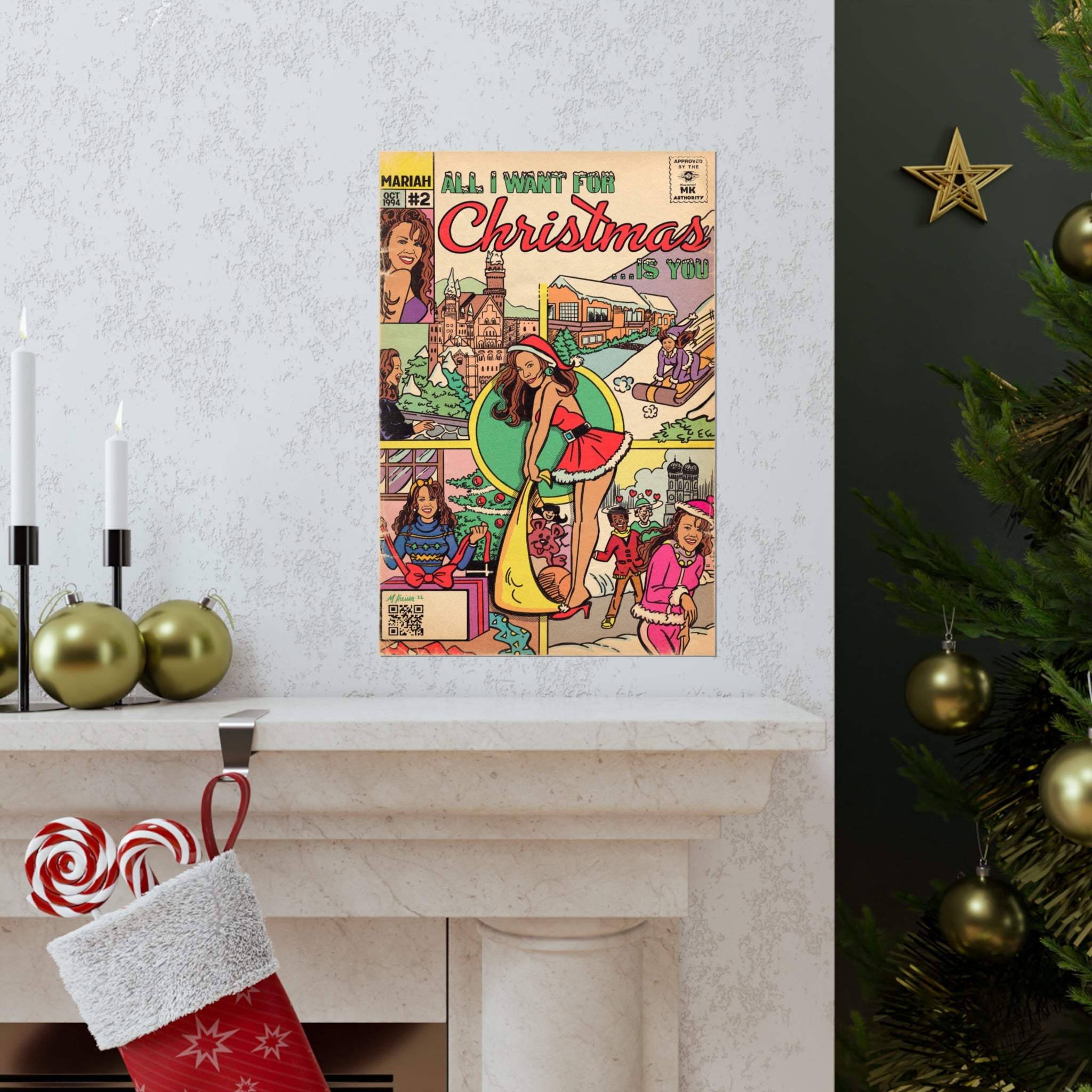 All I Want For Christmas.. - Vertical Matte Poster