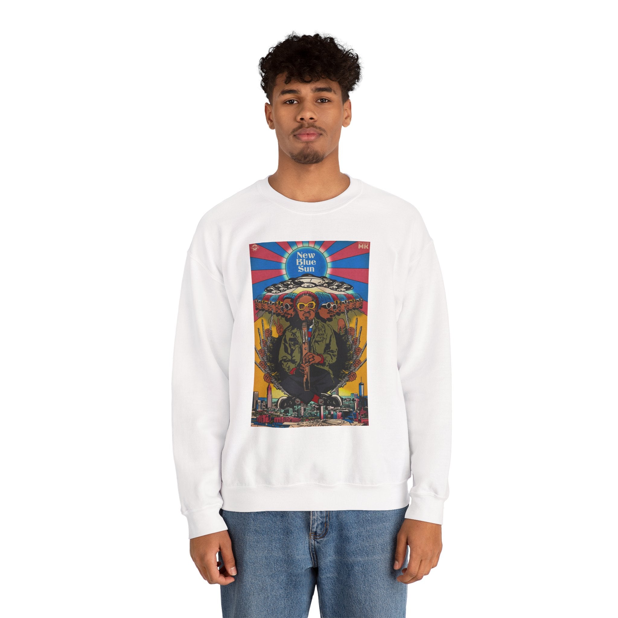 New Blue Sun - Unisex Heavy Blend™ Crewneck Sweatshirt