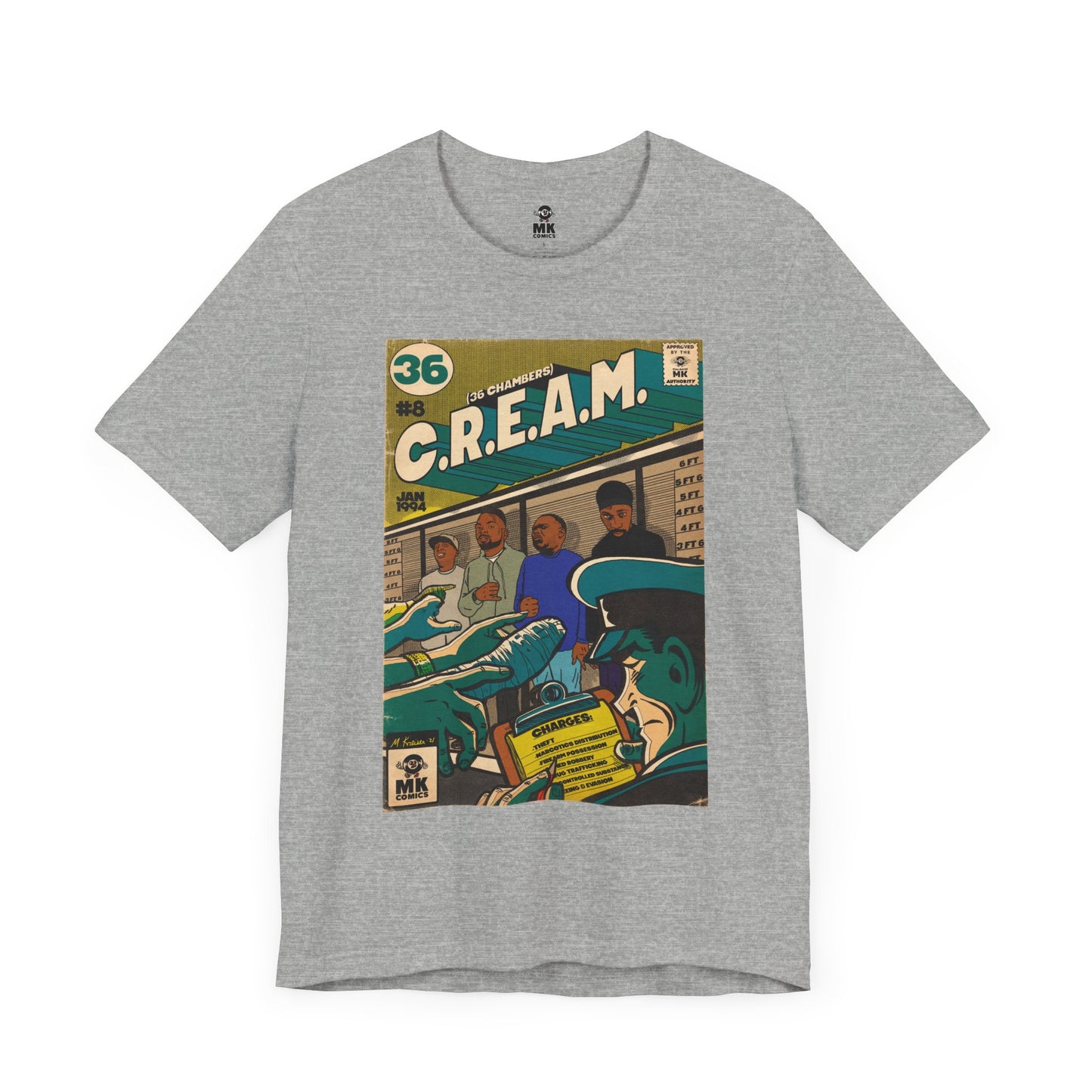 C.R.E.A.M - Unisex Jersey Short Sleeve Teem
