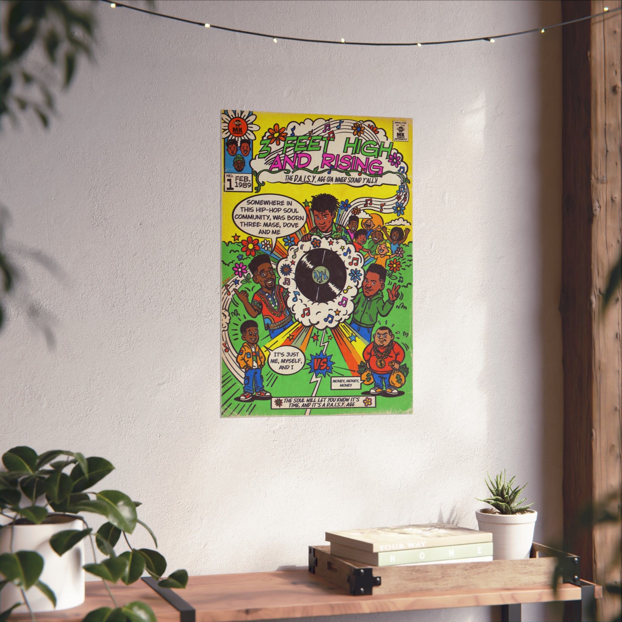 3 Feet High & Rising - Matte Vertical Posters