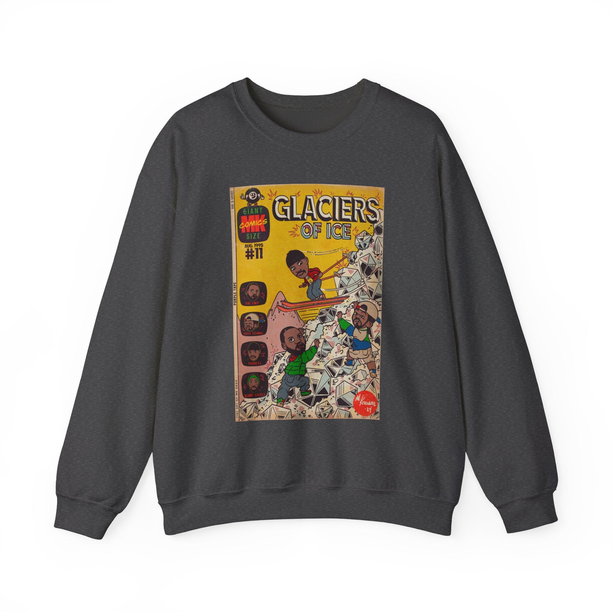 Glaciers of Ice - Unisex Heavy Blend™ Crewneck Sweatshirt