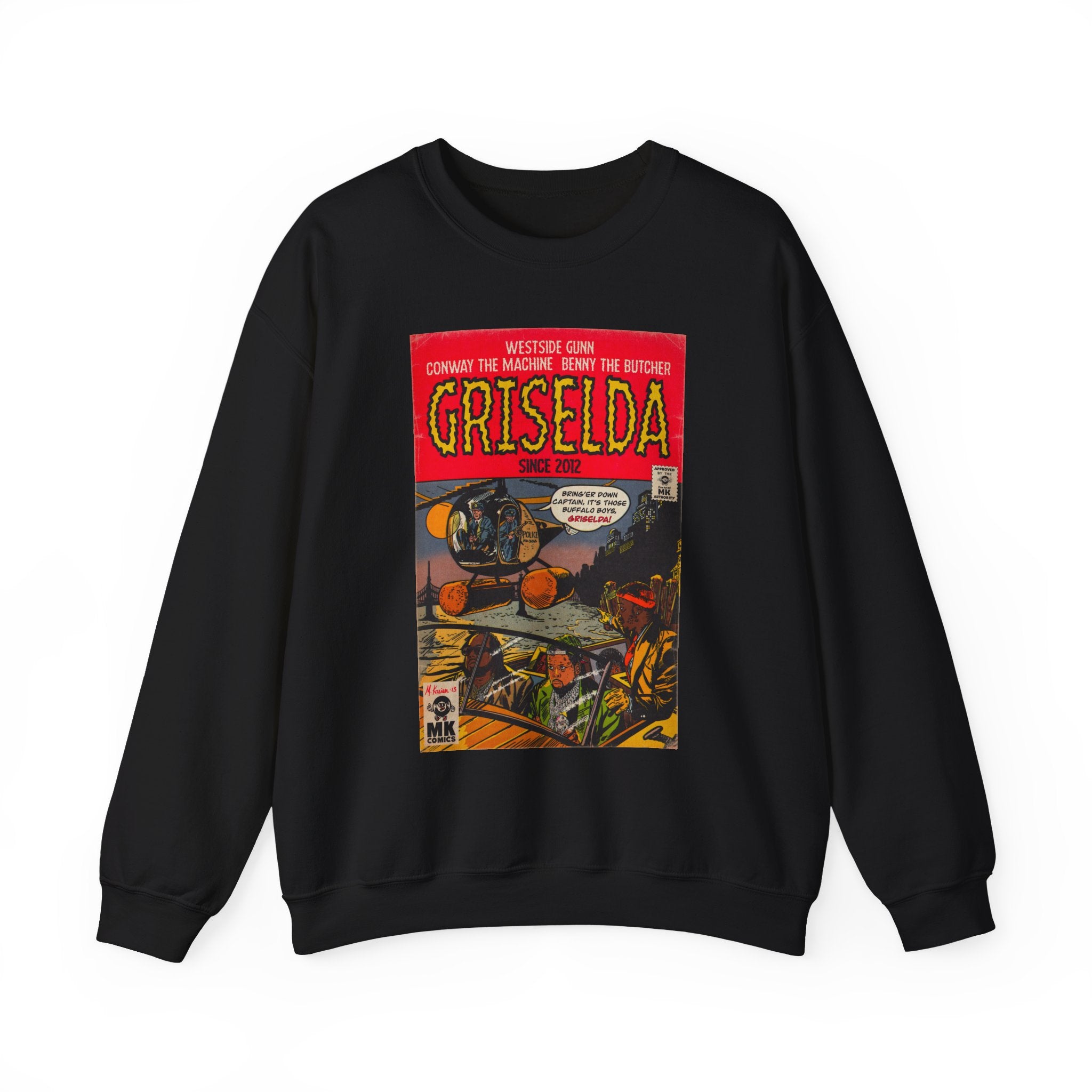 Griselda - Comic Book Art - Unisex Heavy Blend™ Crewneck Sweatshirt