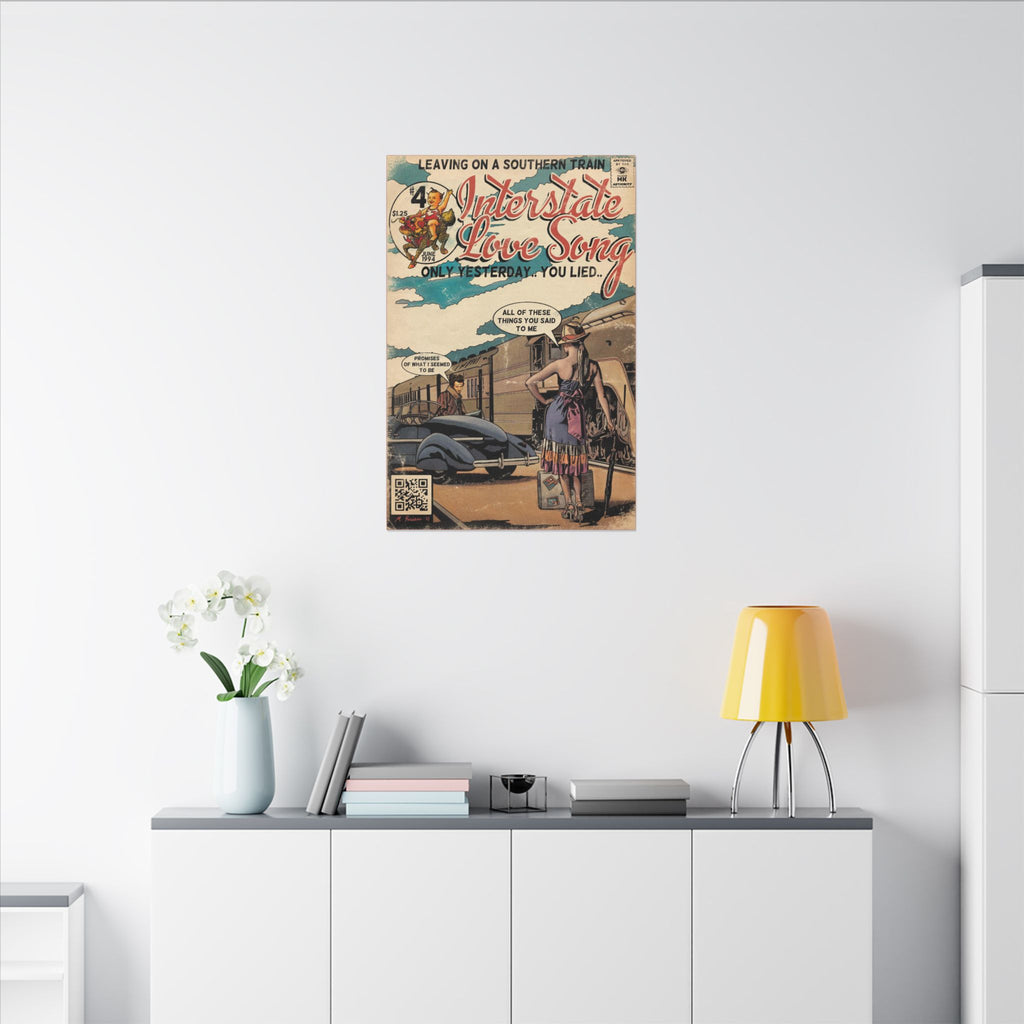 Interstate Love Song - Matte Canvas, Stretched, 0.75" (Multi-Size)