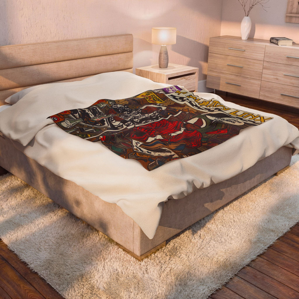 Only Built 4 Cuban Linx - Velveteen Plush Blanket