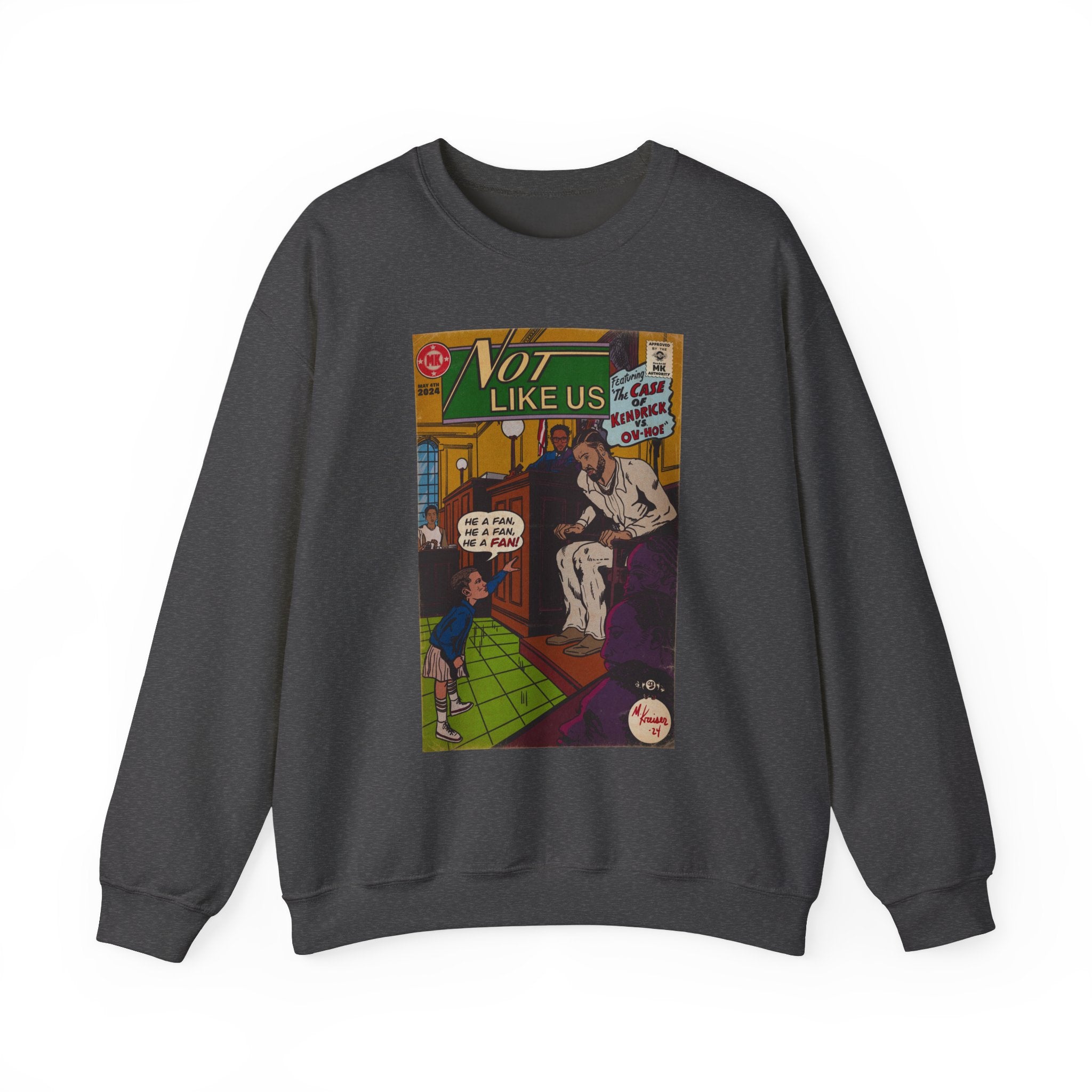 Not Like Us - Unisex Heavy Blend™ Crewneck Sweatshirt