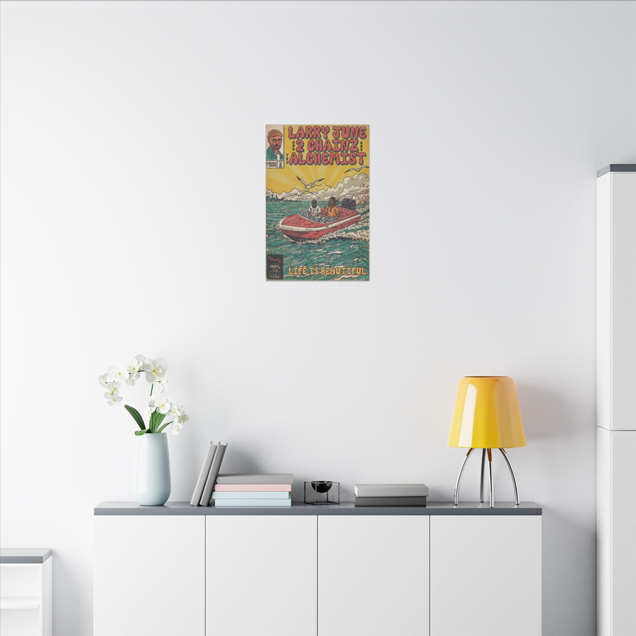 Life is Beautiful - Matte Canvas, Stretched, 0.75" (Multi-Size)
