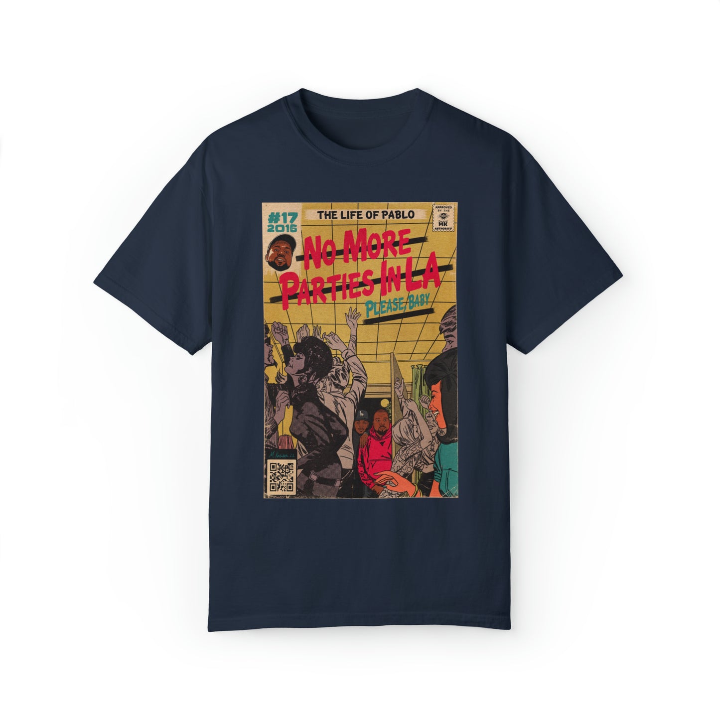 Kanye West & Kendrick Lamar - No More Parties in LA - Unisex Comfort Colors T-shirt
