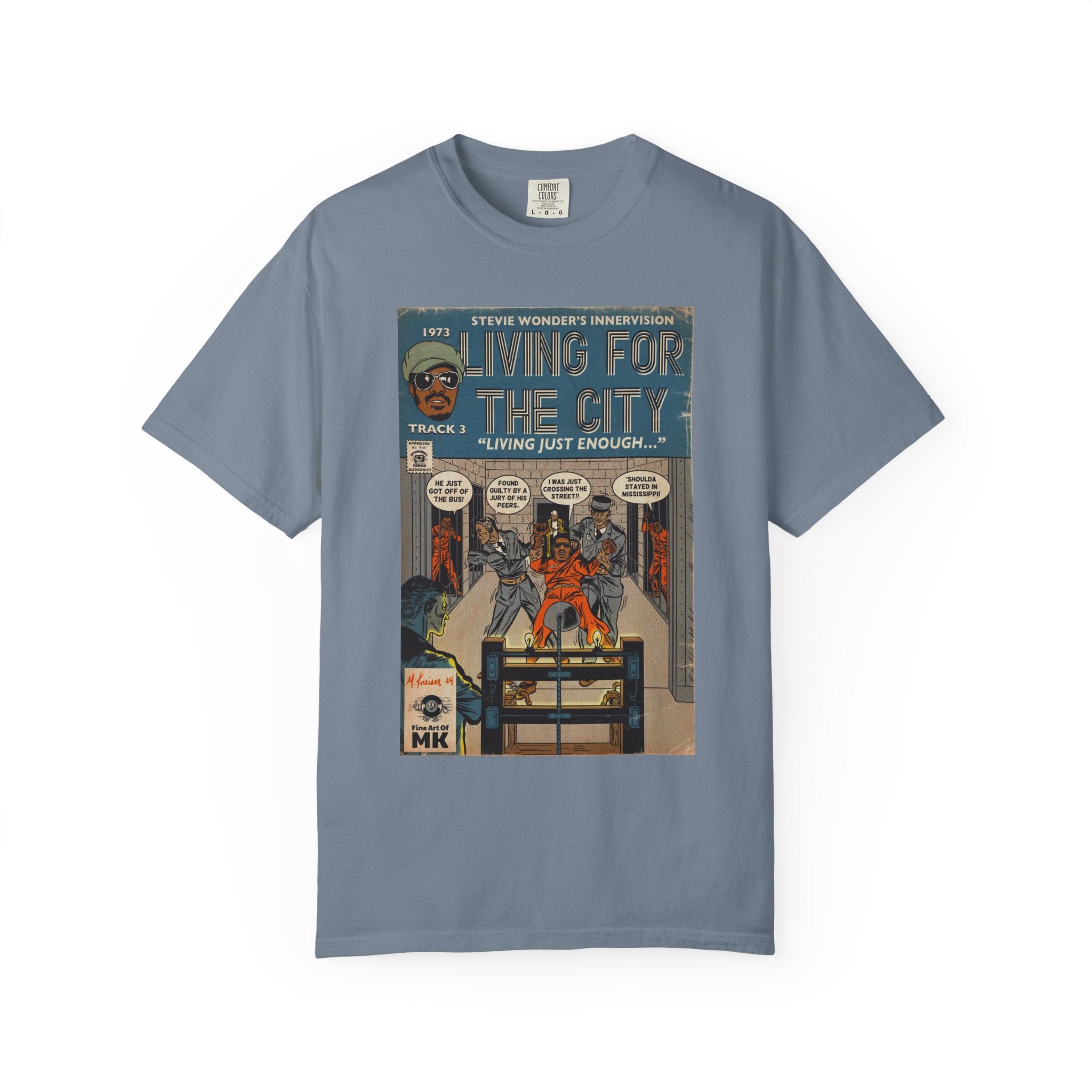 Living For The City - Unisex Comfort Colors T-shirt