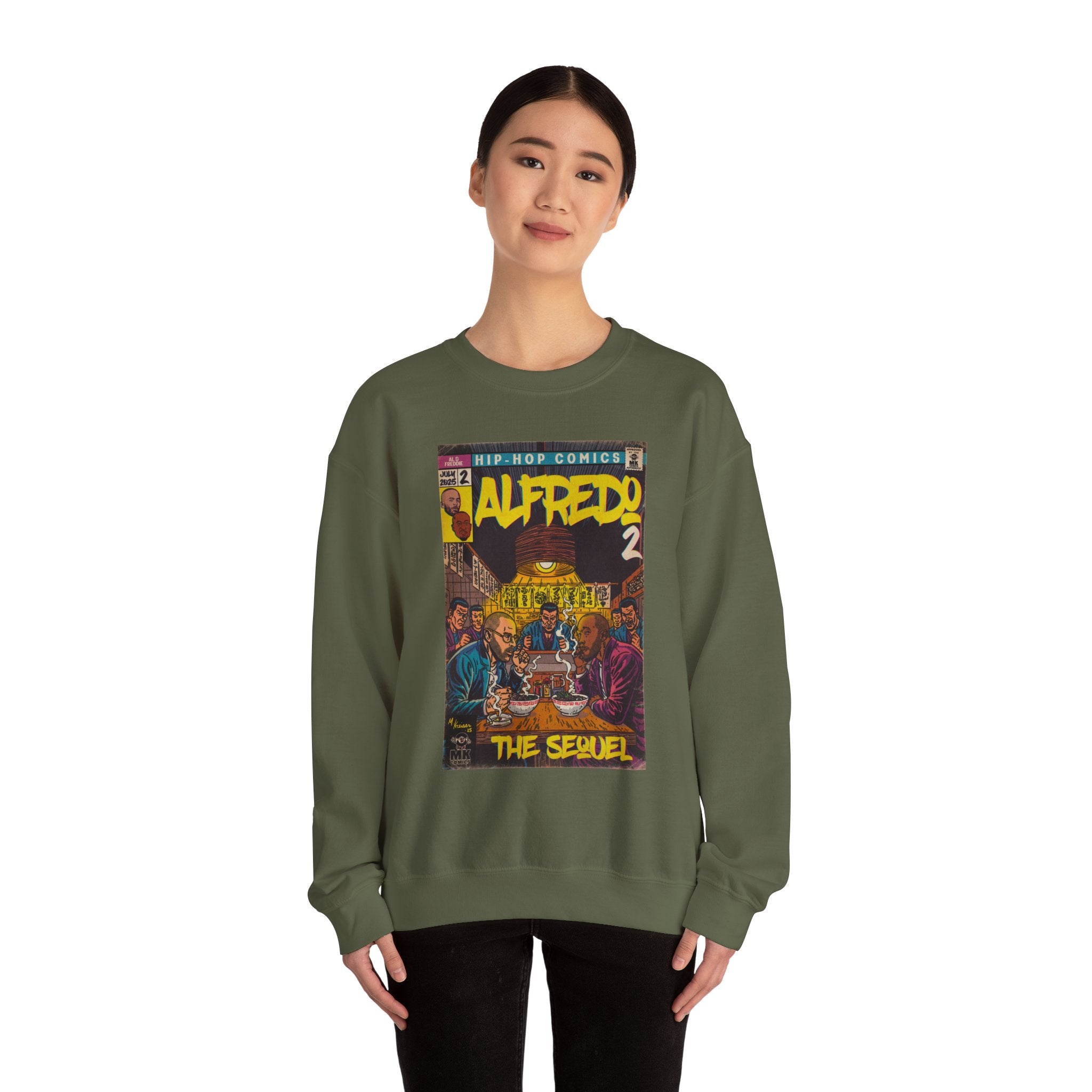 Alfredo 2 - Unisex Heavy Blend™ Crewneck Sweatshirt