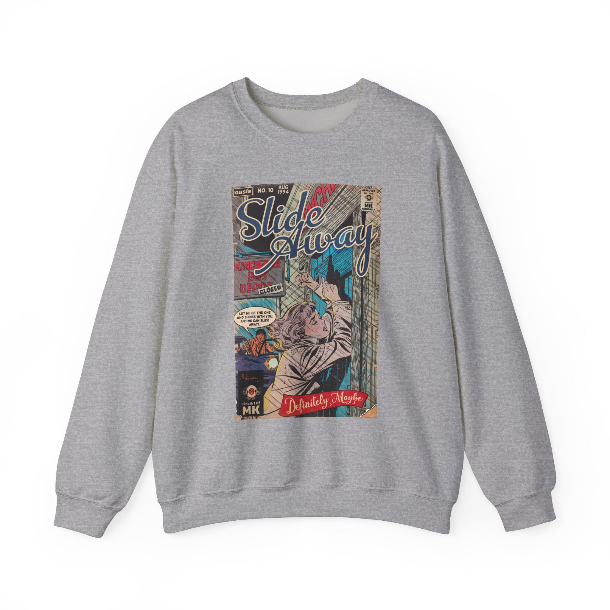 Slide Away - Unisex Heavy Blend™ Crewneck Sweatshirt