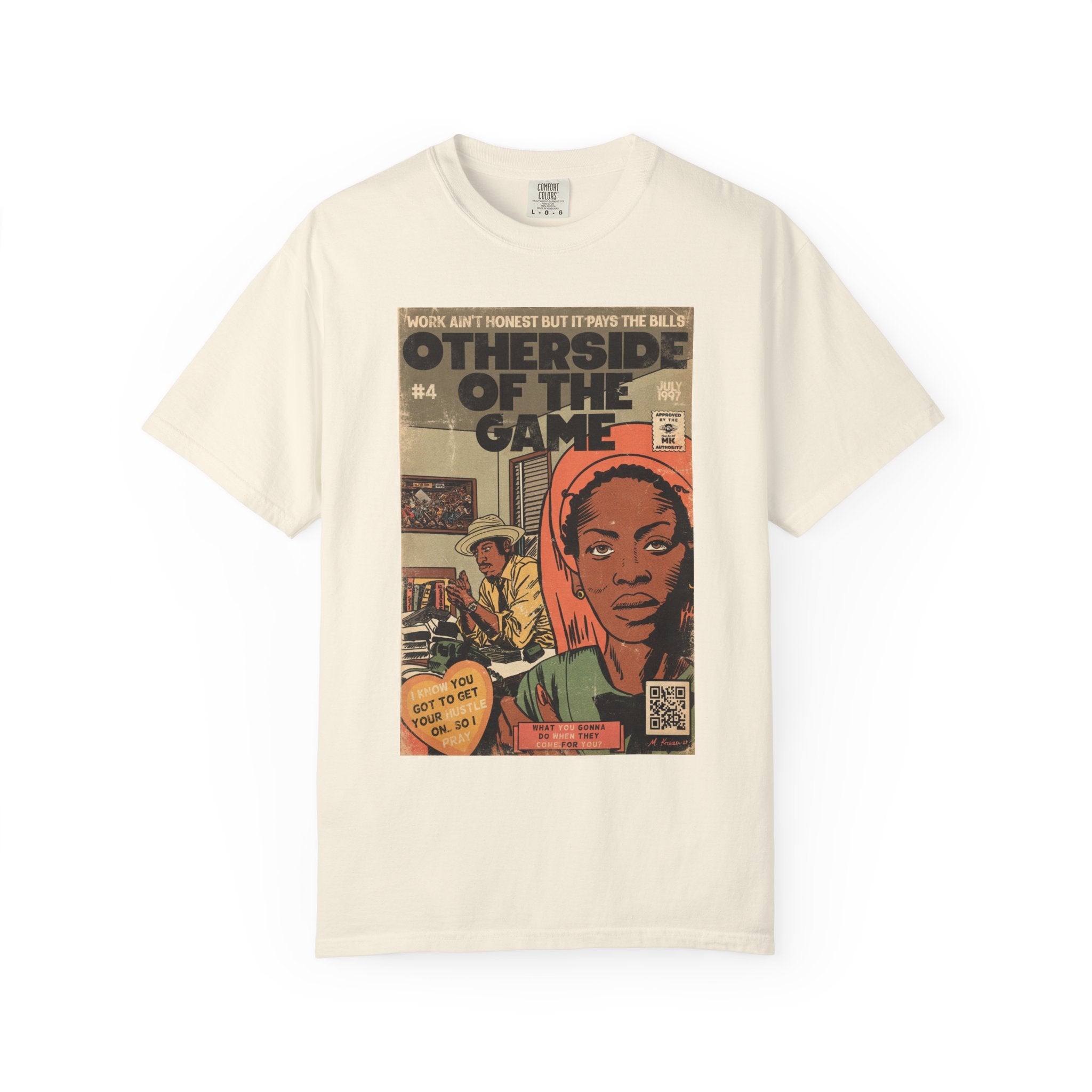 Otherside of the Game - Unisex Garment-Dyed T-shirt