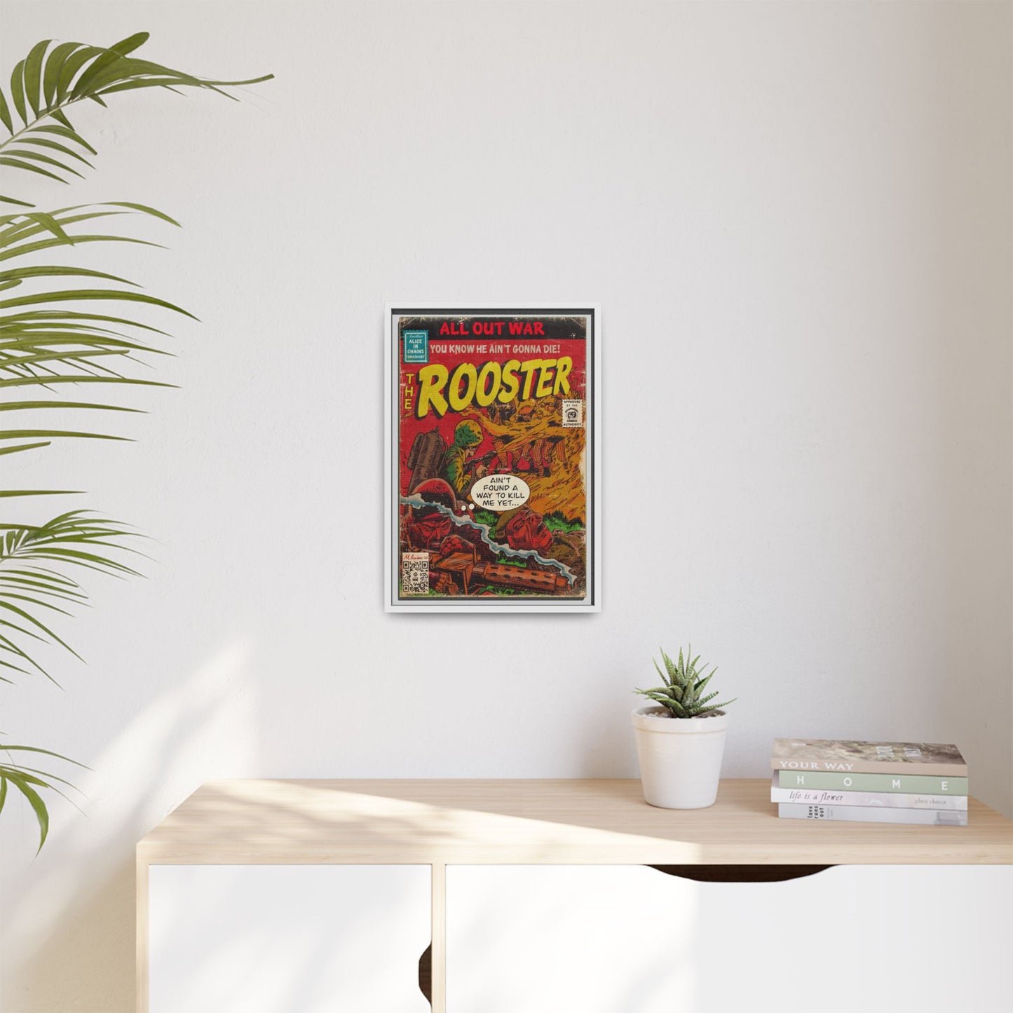 Alice In Chains - Rooster - Gallery Canvas Wraps, Vertical Frame