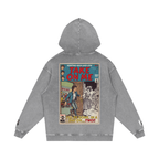 Take On Me - Snow Washed Loose Cotton Hoodie